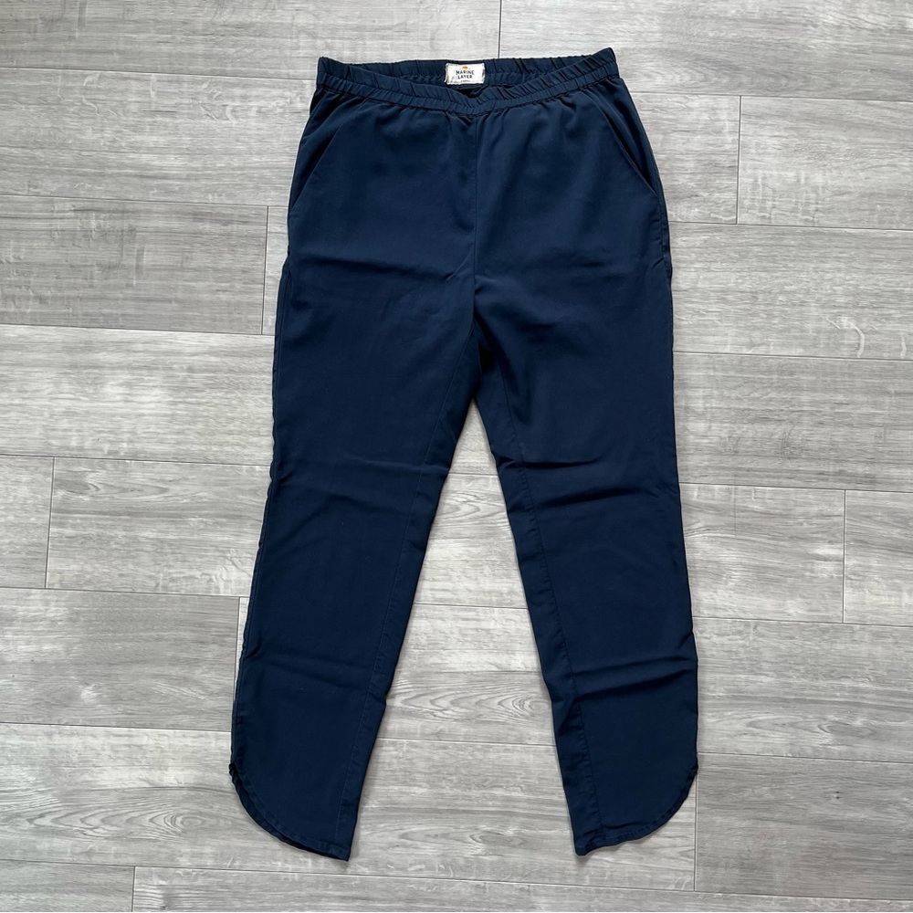 Marine Layer Allison Pant Navy XS
